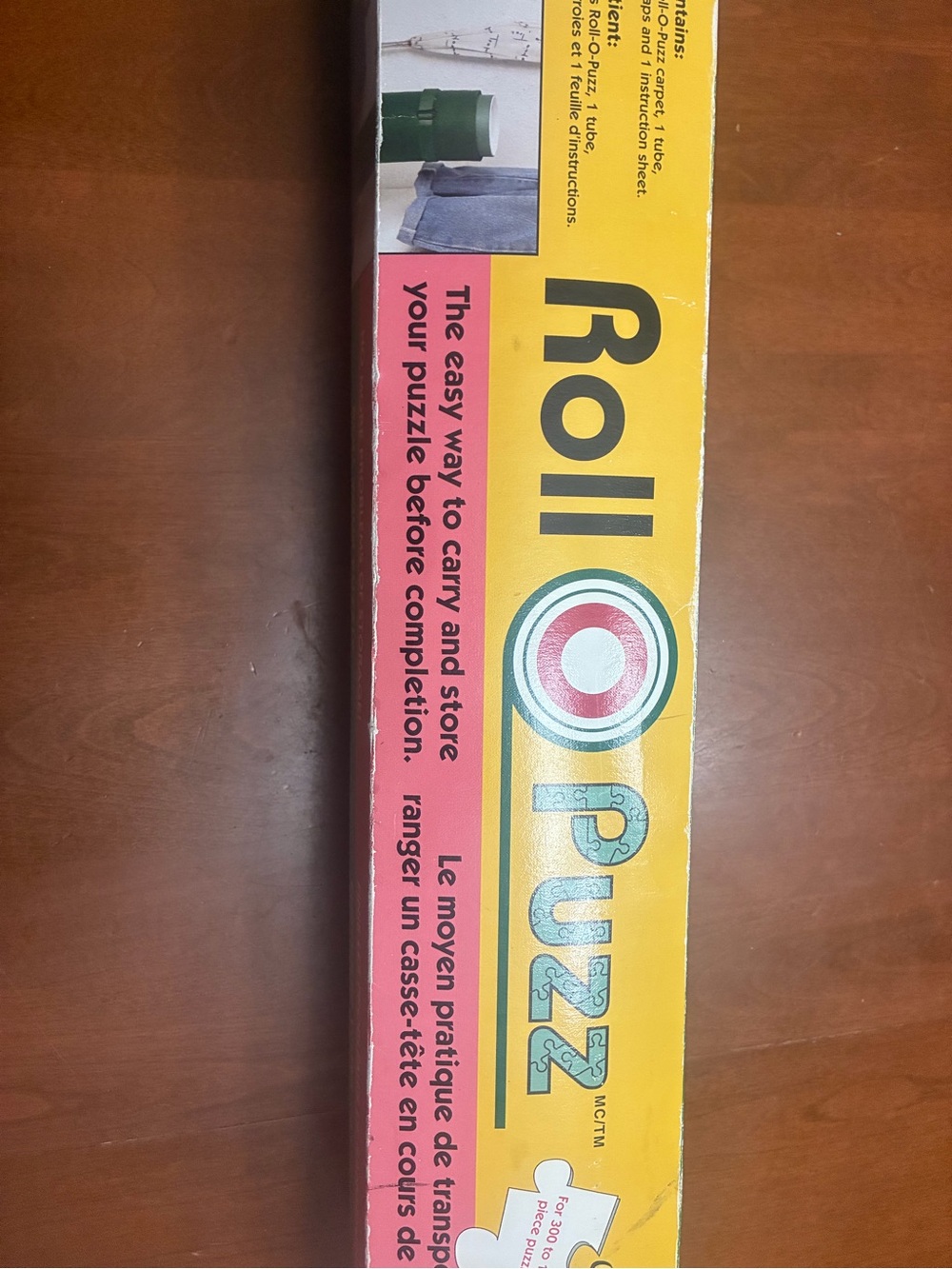 Puzzle Rolling Mat – Yellow and Red